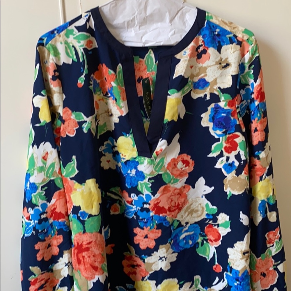 { Brand New} Lauren Floral Blouse